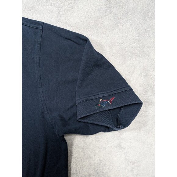 Denver Broncos Greg Norman Collection Polo Mens Large Blue Teamwear NFL Football - Picture 3 of 8